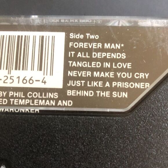 Vintage Cassette Tape Eric Clapton Behind the Sun - Picture 4 of 6